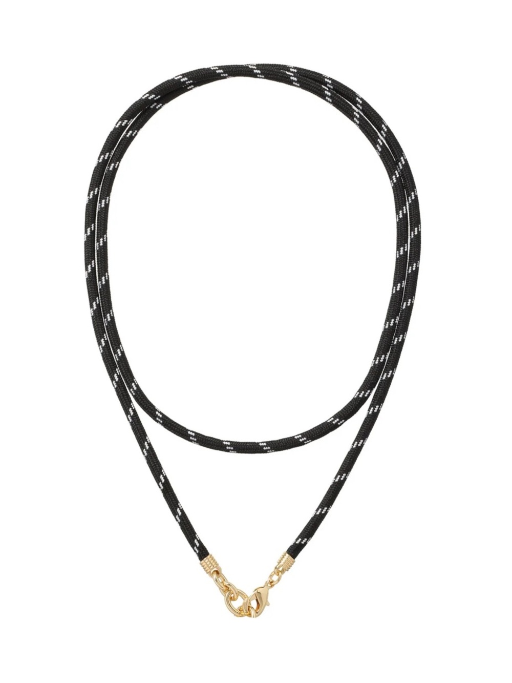 Roxanne Assoulin The Long Happy Cord Charm Necklace
Without Charm Black Cord